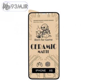 برچسب سرامیکی مات اپل مدل آیفون XS