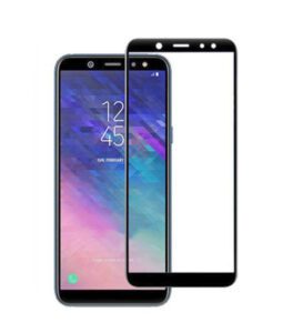 برچسب محافظ صفحه گلس فول سامسونگ مدل Galaxy A6 Plus