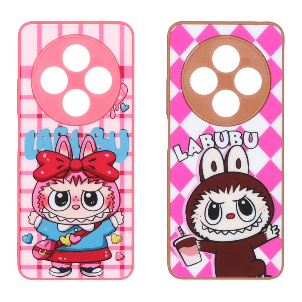 قاب Labubu پشت طلق مخصوص Redmi 14C / A4 / C75