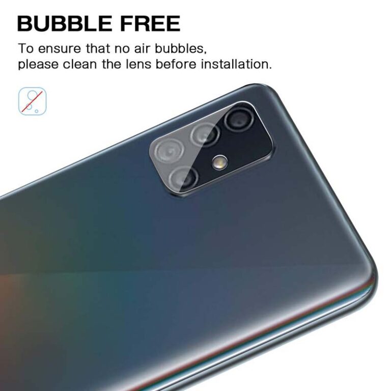 برچسب گلس محافظ لنز دوربین شیشه ای سامسونگ Galaxy A51