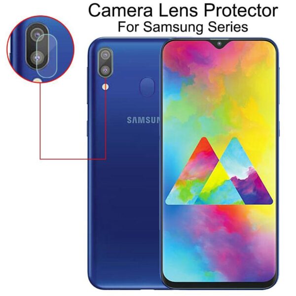 برچسب گلس محافظ لنز دوربین شیشه ای سامسونگ Galaxy M10