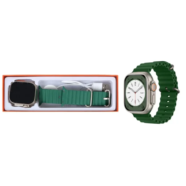 ساعت هوشمند سری 9 مدل Ultra2 T2000 سبز