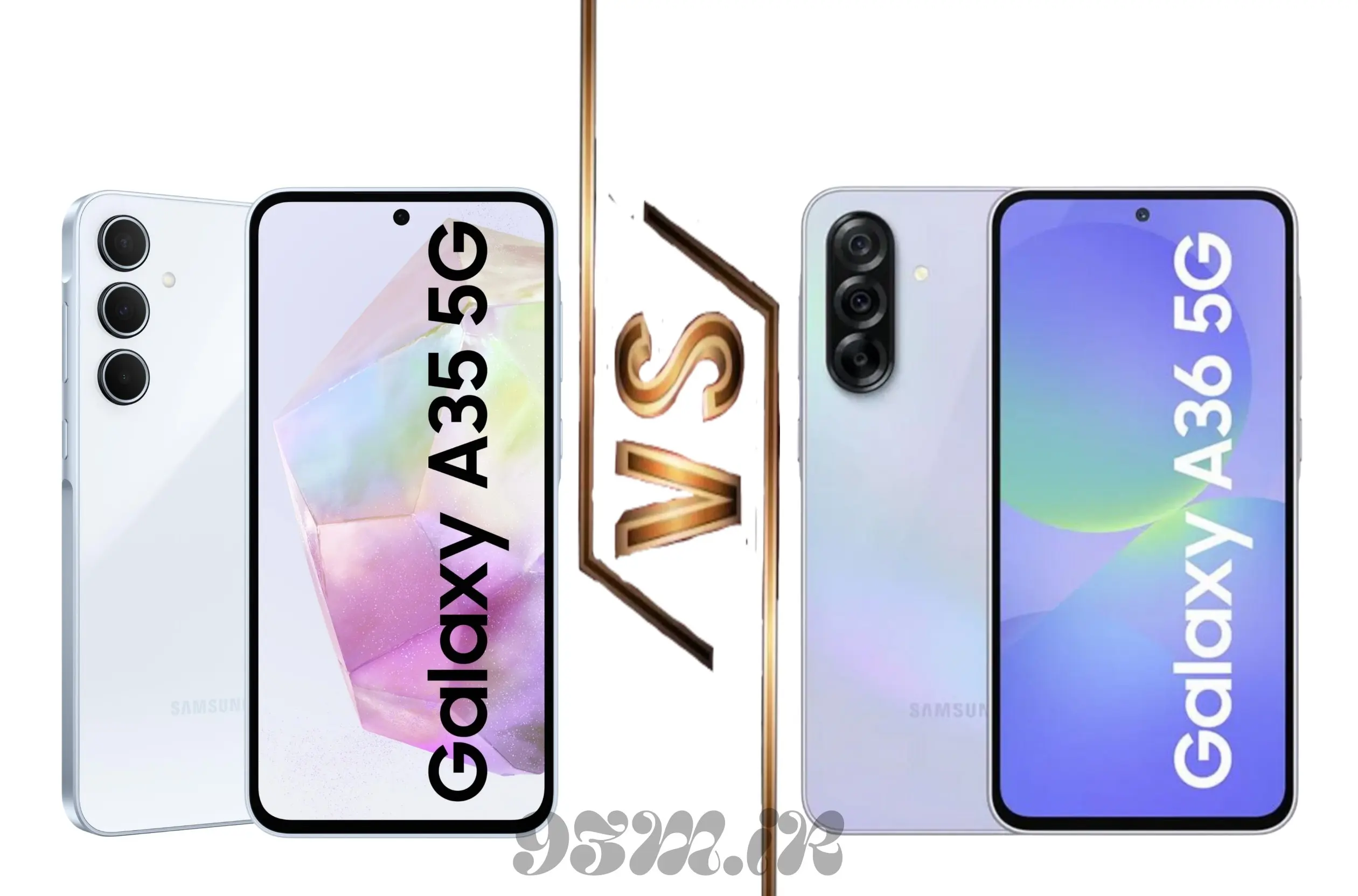 مقایسه گلکسی A36 و سامسونگ گلکسی A35