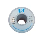 سیم لحیم (قلع) وزن 500 گرمی درصد 3565 برند S به قطر 0.8 میلیمتر