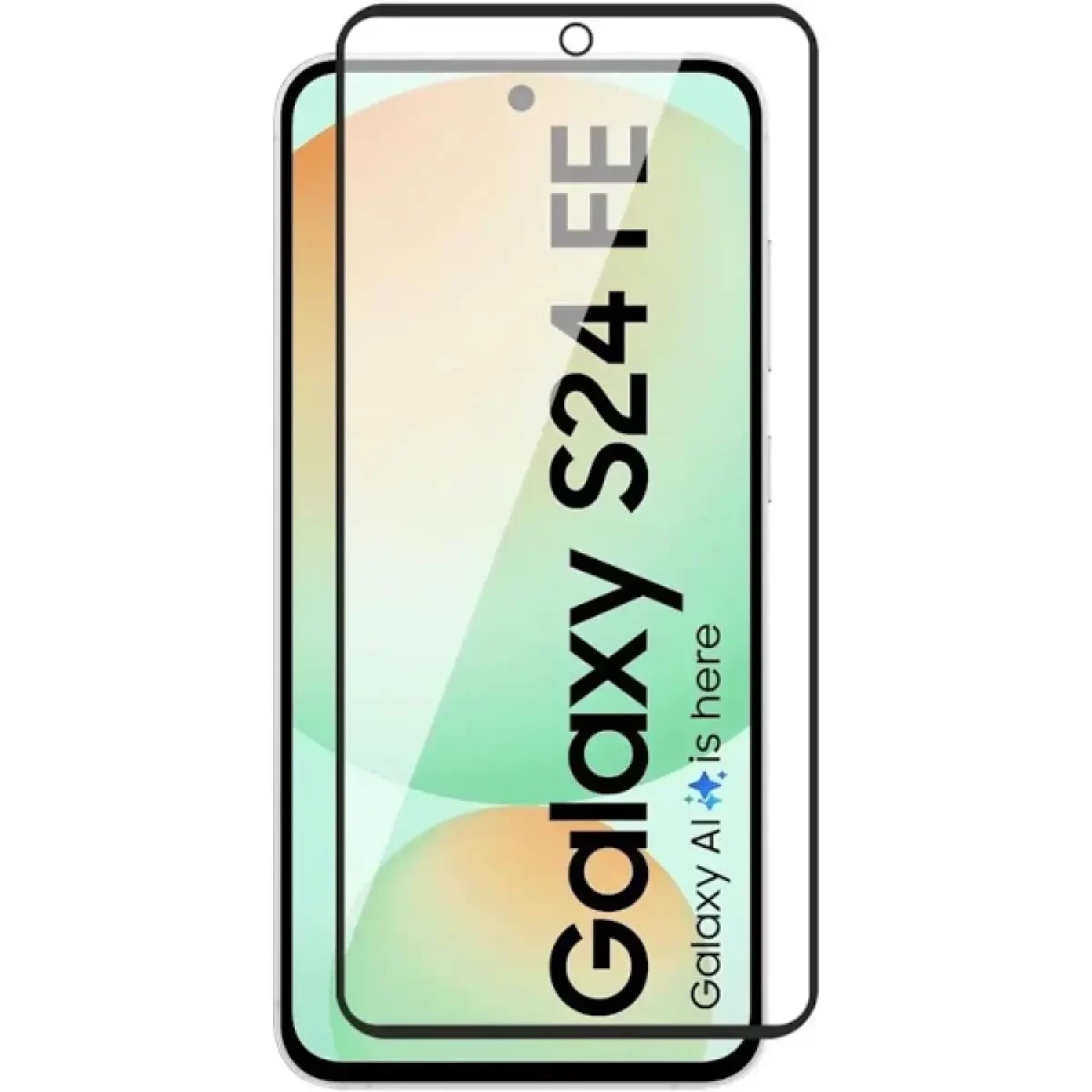 محافظ صفحه نمایش شیشه ای تمام صفحه Samsung Galaxy S24 FE (2) محافظ صفحه نمایش شیشه ای Full Cover Anti Static مدل Samsung Galaxy S24 FE