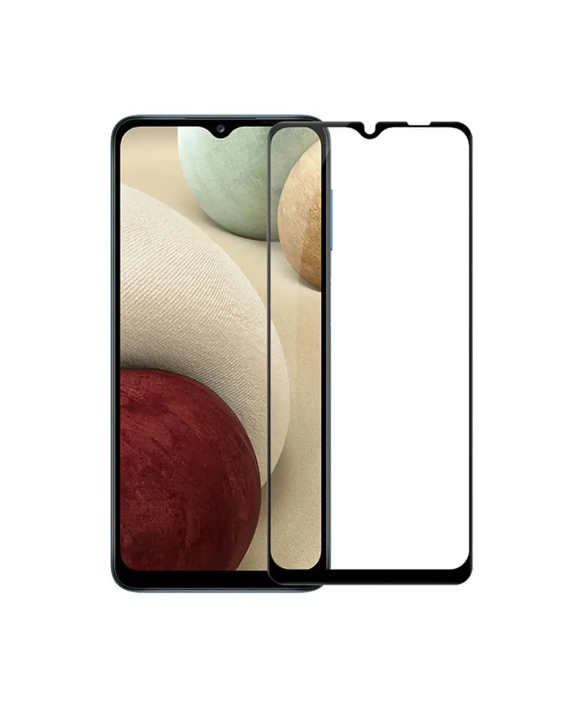 محافظ صفحه نمایش شیشه ای درجه یک Samsung A12 - Full Cover