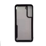 قاب ژله ای پشت شفاف دور مشکی گوشی سامسونگ مدل Galaxy S22 Plus