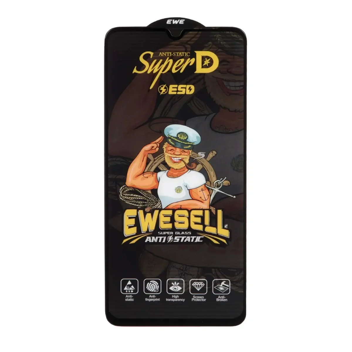 samsung-galaxy-a07-full-glass-screen-protector (2) خرید محافظ صفحه شیشهای تمام صفحه ضد ضربه سامسونگ Galaxy A07 | گلس مقاوم و شفاف