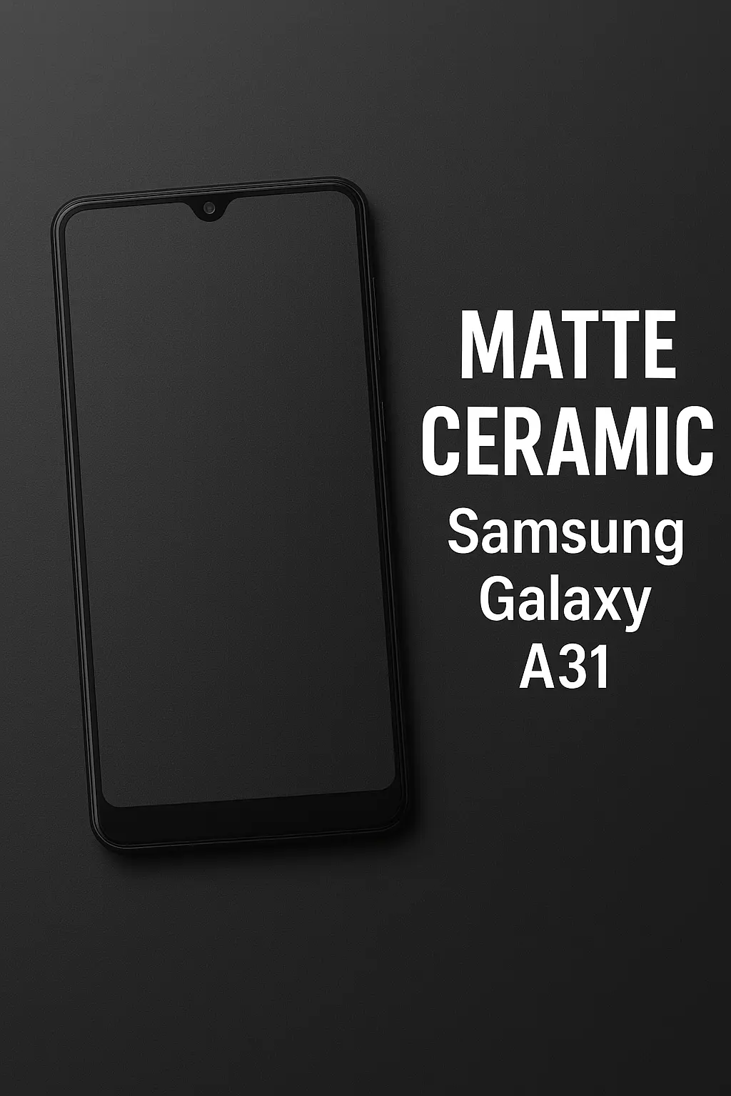 Samsung Galaxy A31 Screen Protector Matt محافظ صفحه مات سرامیکی Samsung Galaxy A31