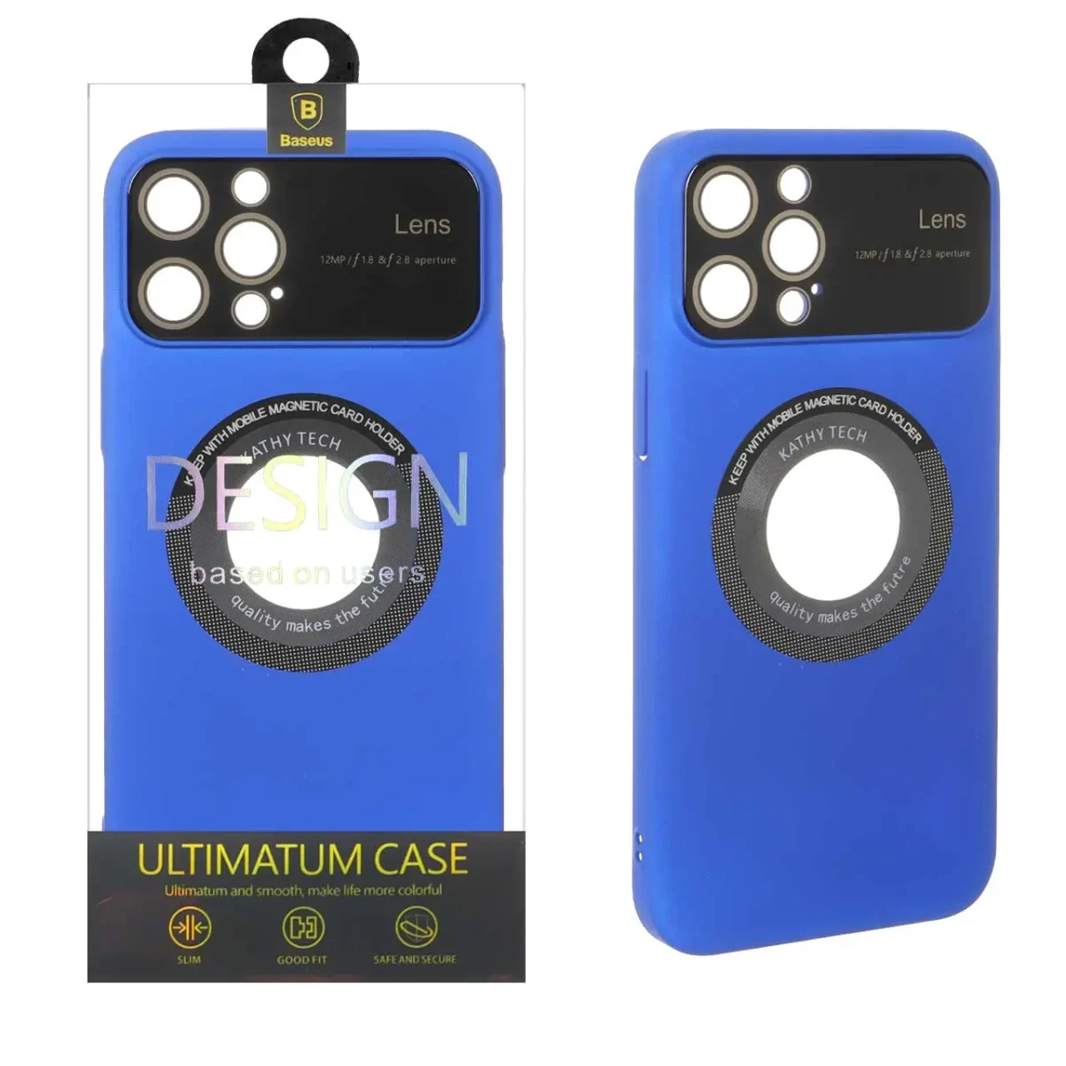 قاب اورجینال Kathy Tech محافظ لنز شیشه ای Magsafe کلاسیک Apple iPhone 12 Pro Max