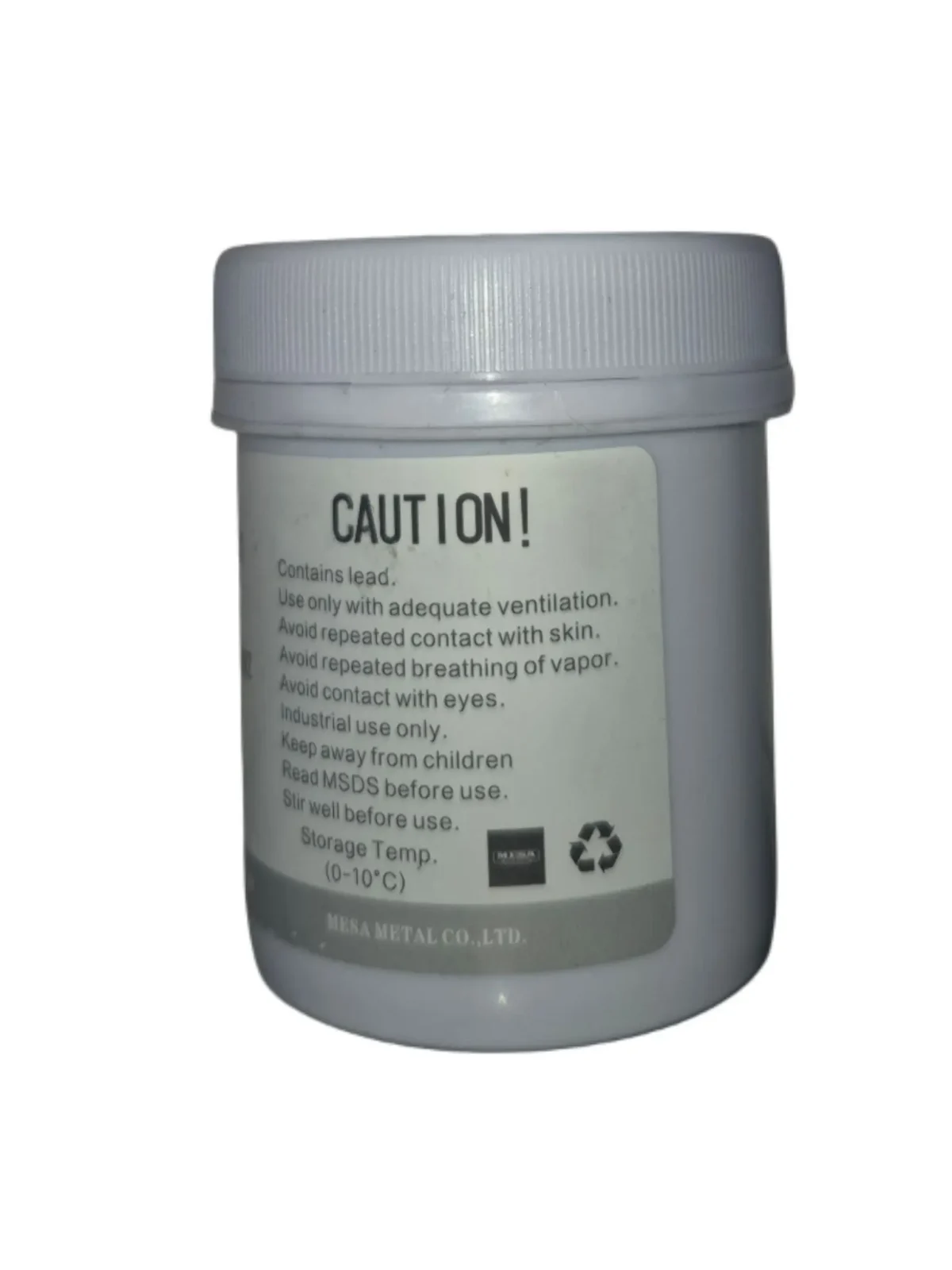 خرید خمیر قلع MESA MSK SX MK3338R1 Sn63/Pb37 Type 4 وزن 500 گرم | مناسب لحیم‌کاری دقیق SMD