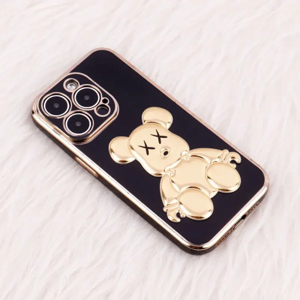 قاب خرسی پاور بیر محافظ لنزدار iPhone 14 Pro