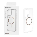 کاور Magnetic دور ژله‌ای MagSafe سامسونگ مدل Galaxy S25 Ultra