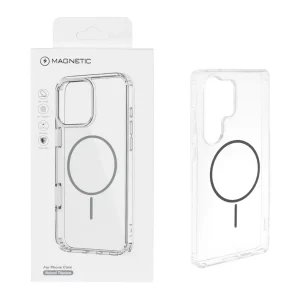 کاور Magnetic دور ژله‌ای MagSafe سامسونگ مدل Galaxy S25 Ultra