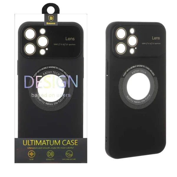 قاب اورجینال Kathy Tech محافظ لنز شیشه ای Magsafe کلاسیک Apple iPhone 12 Pro Max
