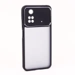 قاب پشت مات ژله ای مشکی شیائومی مدل POCO M4 Pro