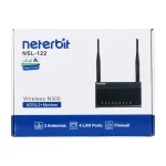 مودم روتر +ADSL2 نتربیت مدل NSL-122 – پایدار، اقتصادی و مناسب مصرف خانگی