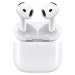 هدفون بی‌سیم Apple AirPods 4 سفید – نسخه اصلی و اورجینال