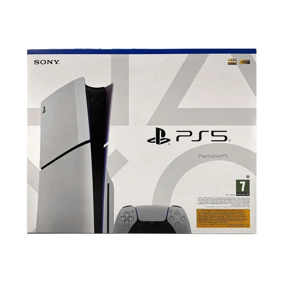 کنسول بازی Sony PlayStation 5 Slim Standard Disk – اروپا Region 2 CFI-2016 | 1TB