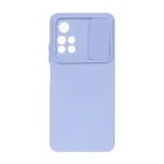 قاب سلیکونی محافظ لنز دار کشویی شیائومی مدل POCO M4 Pro 5G