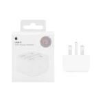 شارژر دیواری اپل 3 پین 20W مدل B/A سفید – اورجینال New Pack 2024