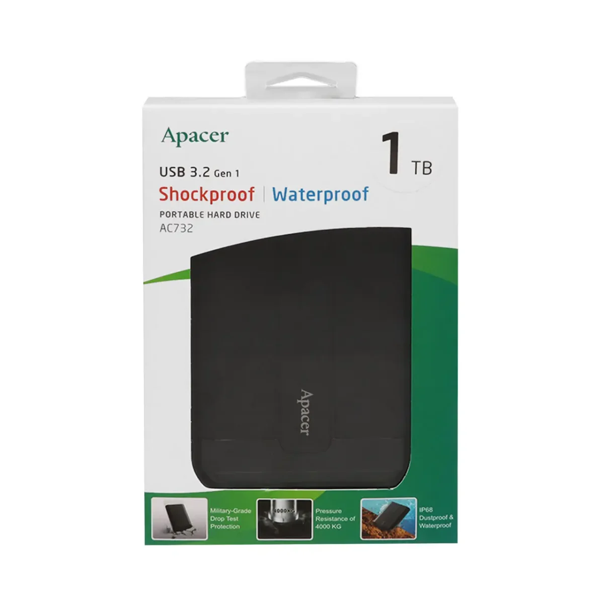 خرید و قیمت هارد اکسترنال Apacer مدل AC732 ظرفیت 1TB
