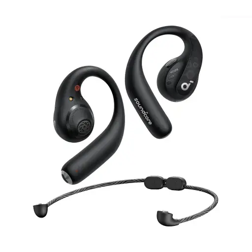 خرید و قیمت هدفون انکر AeroFit Pro, Anker Soundcore AeroFit Pro A3871, خرید AeroFit Pro, قیمت هدفون AeroFit Pro, هدفون ورزشی انکر, هدفون Open Ear انکر, هندزفری AeroFit Pro, هدفون بلوتوثی انکر A3871, هدفون مخصوص دویدن انکر, هدفون دوچرخه سواری انکر, هدفون LDAC انکر, هدفون 46 ساعته انکر, هدفون ضد آب IPX5 انکر, Soundcore AeroFit Pro, هدفون بی سیم ورزشی انکر A3871