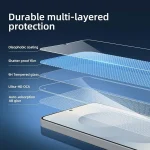 خرید و قیمت محافظ-صفحه-نمایش-شیشه-ای-Full-Cover-Kezen-Anti-Static-ESD-مدل-Samsung-Galaxy-S25-Ultra