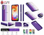 خرید و قیمت قاب محافظ سیلیکونی رنگی سامسونگ Galaxy A04s | داخل مخملی، پاک‌کنی اصلی