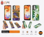 خرید و قیمت قاب محافظ طرح دار سامسونگ Galaxy A04s | پشت سخت دور ژله‌ای