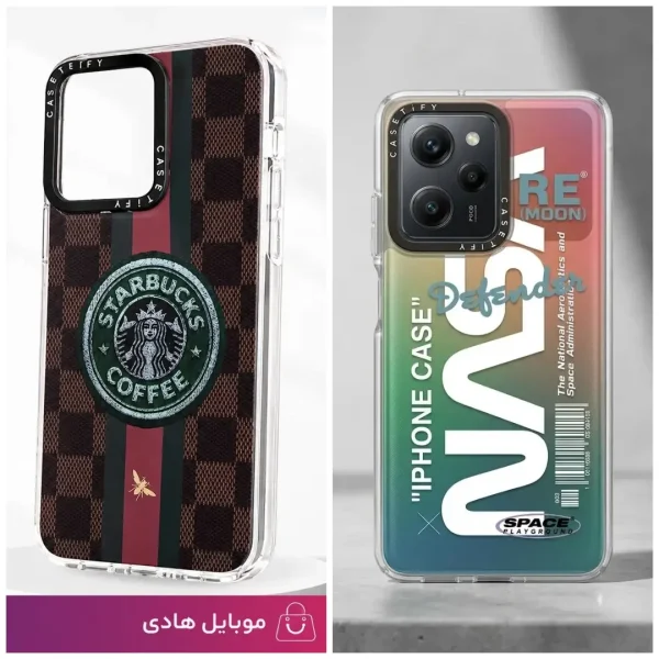 خرد و قیمت قاب طرح‌دار Case Tify شیائومی Poco X5 Pro / Note 12 Pro | ژله‌ای