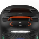 اسپیکر بلوتوثی قابل حمل تسکو TS 23453 | توان 40 وات، نور RGB و کارائوکه