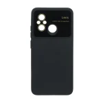 خرید و قیمت قاب محافظ لنز شیشه ای شیائومی Redmi 12C / Redmi 11A / Poco C55 مشکی