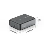 خرید و قیمت پاوربانک بودی Budi PB097B ظرفیت 10000 میلی‌آمپر ساعت و توان 20 وات